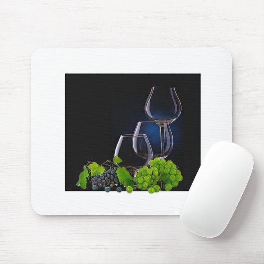 Tapis De Souris Vins (Avec souris)