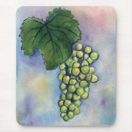 Tapis De Souris Vins de Chardonnay Mousepad (Devant)