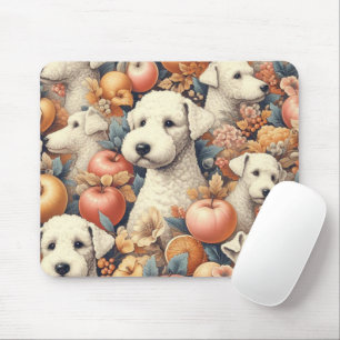 Tapis De Souris Vintage Bedlington Terrier sans fil