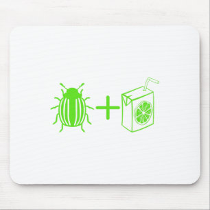 Tapis De Souris Vintage Beetles Halloween Film Drôle Horreur Costu