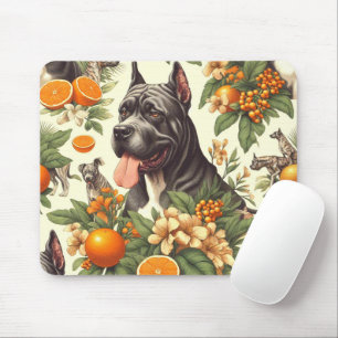 Tapis De Souris Vintage Cane Corso sans mer