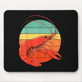 Tapis De Souris Vintage écrevisses cajun fruits de mer