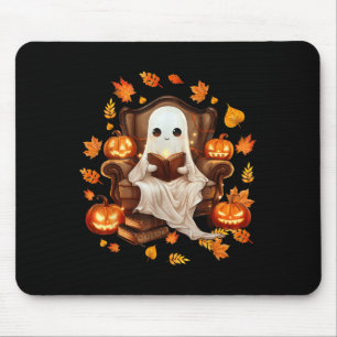 Tapis De Souris Vintage Fantôme Lecture Livre Amateurs Gothique Ha