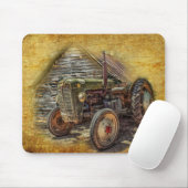 Tapis De Souris Vintage Farm (Avec souris)