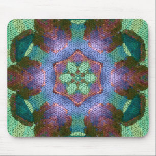 Tapis De Souris Vintage Feel - Design abstrait - Carrelage mosaïqu