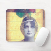 Tapis De Souris Vintage femme (Avec souris)