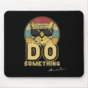 Tapis De Souris Vintage Femme Sans Chat Faire Quelque Chose