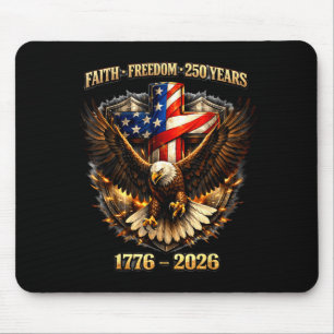 Tapis De Souris Vintage foi liberté 250 ans 1776-2026