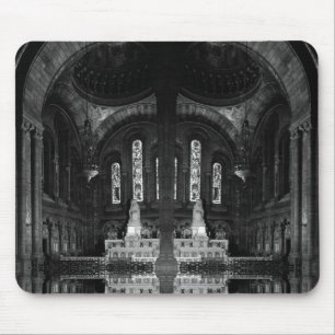Tapis De Souris Vintage France Paris sacré Coeur vierge chapelle M