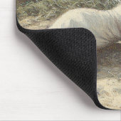 Tapis De Souris Vintage Lady on Beach (Coin)