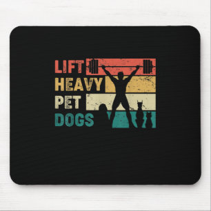 Tapis De Souris Vintage Lift Heavy Pet Dogs