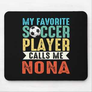 Tapis De Souris Vintage Mon Joueur De Football Favori M'appelle No
