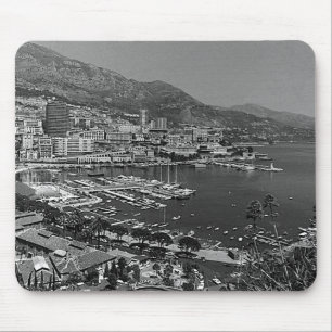 Tapis De Souris Vintage Monaco Monte-Carlo Vue générale