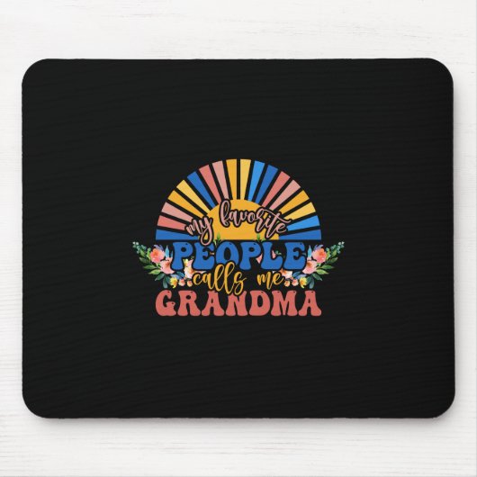 Tapis De Souris Vintage Nana (Devant)