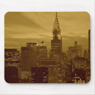 Tapis De Souris Vintage New York Manhattan