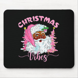 Tapis De Souris Vintage Nk Père Noël Atmosphère de Noël Fêtes Xma