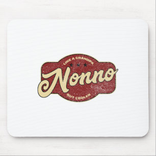 Tapis De Souris Vintage Nonno Comme Un Grand-Père Mais Glacière - 