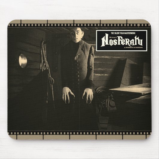 Tapis De Souris Vintage Nosferatu Filmstrip Mousepad (Devant)