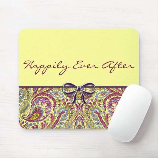 Tapis De Souris Vintage Paisley (Avec souris)