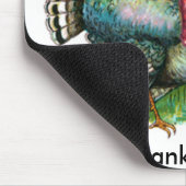 Tapis De Souris Vintage Prêt Pour Thanksgiving (Coin)