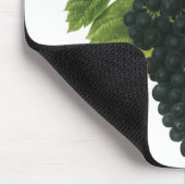 Tapis De Souris Vintage Red Wine Organic Grape Cluster, Food Fruit (Coin)