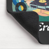 Tapis De Souris vintage retro vinyl Mousepad (Coin)