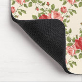 Tapis De Souris Vintage Shabby Chic Roses Pattern (Coin)