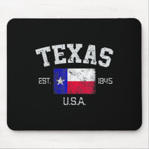 Tapis De Souris Vintage Texas Austin Est 1845 For Men Women & ;