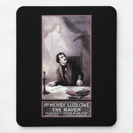 Tapis De Souris Vintage The Raven Theatrical (Devant)