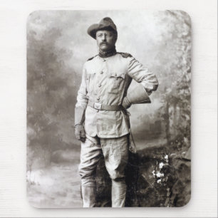 Tapis De Souris Vintage Theodore Roosevelt Rough Riders