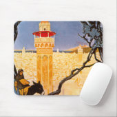 Tapis De Souris Vintage Tunis Mousepad (Avec souris)