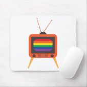 Tapis De Souris Vintage TV (Avec souris)