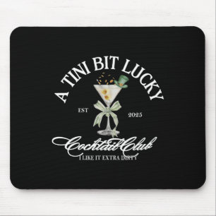 Tapis De Souris Vintage Un Petit Peu Chanceux Queue Club Est 2025