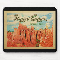 Vintage voyage du parc national du Bryce Canyon