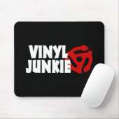 Tapis De Souris Vinyl Junkie (Avec souris)