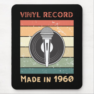 Tapis De Souris Vinyle style rétro Pad souris