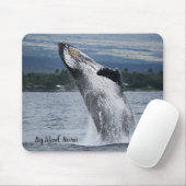 Tapis De Souris Violation de baleine de bosse (Avec souris)