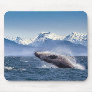 Tapis De Souris Violation de la baleine de bosse en Alaska