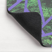 Tapis De Souris Violet and green mosaic pattern (Coin)