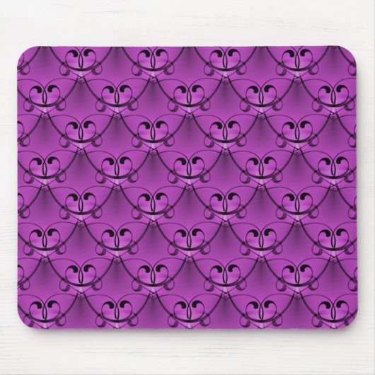 Tapis De Souris Violet classique Glam Mousepad (Devant)