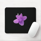 Tapis De Souris Violet des Philippines sur fond noir (Avec souris)