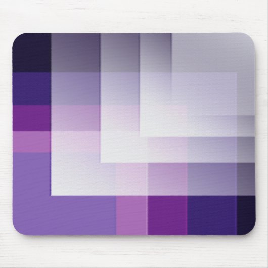 Tapis De Souris Violet et blanc (Devant)