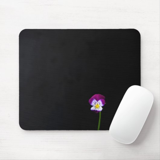 Tapis De Souris Violet Fleur mpcna (Avec souris)