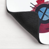Tapis de souris violet Kandinsky Bauhaus (Coin)
