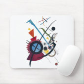 Tapis de souris violet Kandinsky Bauhaus (Avec souris)