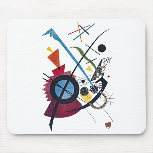 Tapis de souris violet Kandinsky Bauhaus (Devant)