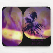 Tapis De Souris Violet N Gold Grass Art Mousepad *Personnaliser* (Devant)