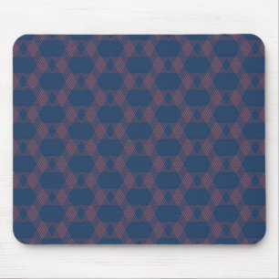 Tapis De Souris Violet, rouge, tendance, art décoratif moderne coo