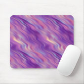 Tapis De Souris Violet violet texture ondulée (Avec souris)