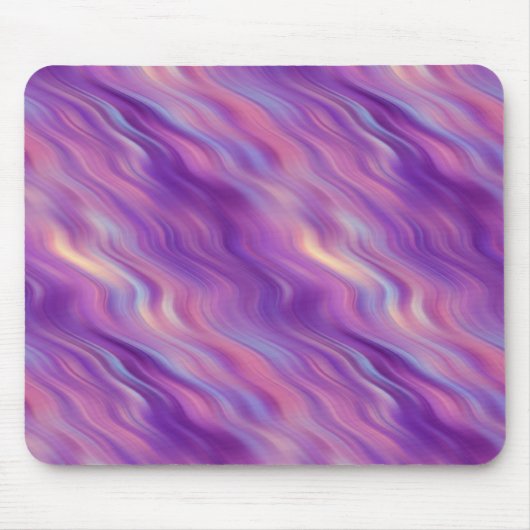 Tapis De Souris Violet violet texture ondulée (Devant)